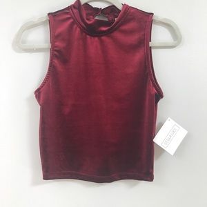 Red Velevet🌹 TurtleNeck Tank Top